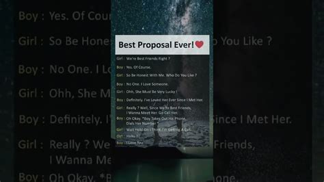 Best Proposal Evershorts Youtube