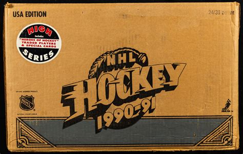 Lot Detail 1990 91 Upper Deck Hockey High Series Factory Sealed Case