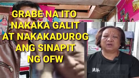 Pagkatapos Tumulong Ito Ang Masakit At Nakakaiyak Na Sinapit Ng Ofw