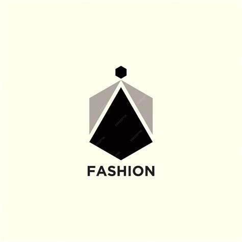 Premium Vector | Fashion logo design with dress fashion logo art