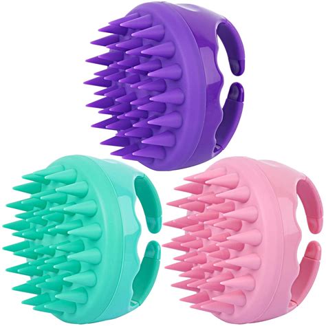 Amazon Btyms Pcs Hair Scalp Massager Shampoo Brush Silicone