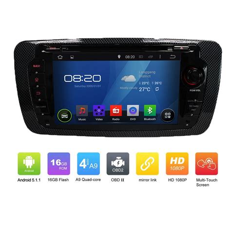 Android Car Gps Radio For Seat Ibiza Auto Car Electronic Gps