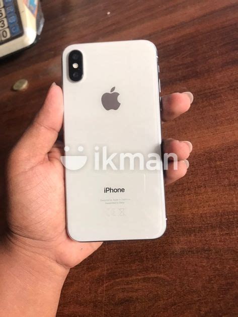 Apple IPhone X 256GB Used In Mawathagama Ikman