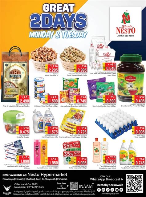 Nesto Great 2 Days Deals Flyer Nesto Kuwait Offers Today