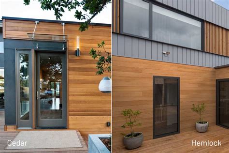 An Alternative To Western Red Cedar Siding Thermally Modified Vg Hemlock Wood Cladding