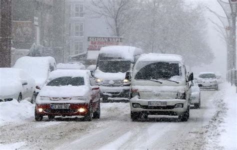 Kuvvetli kar yağışı başlıyor Meteoroloji kar yağacak illeri son dakika