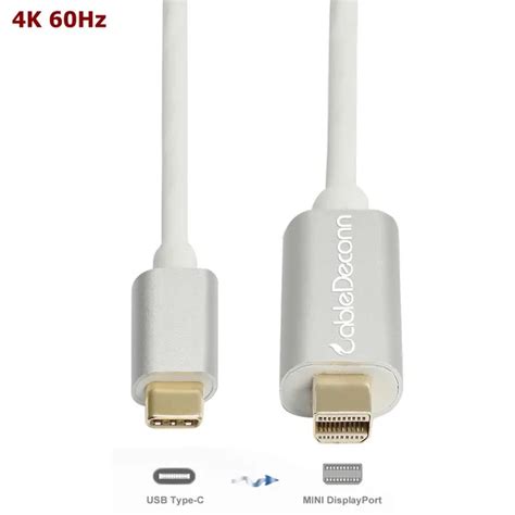 Thunderbolt To Thunderbolt Cable Usb C To Mini Displayport Adapter