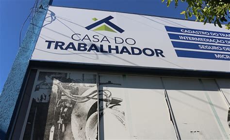 Casa Do Trabalhador De Tr S Lagoas Disponibiliza Vagas Rcn