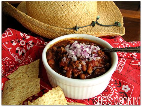 Cowboy Chili 3 - She's Cookin' | food and travel