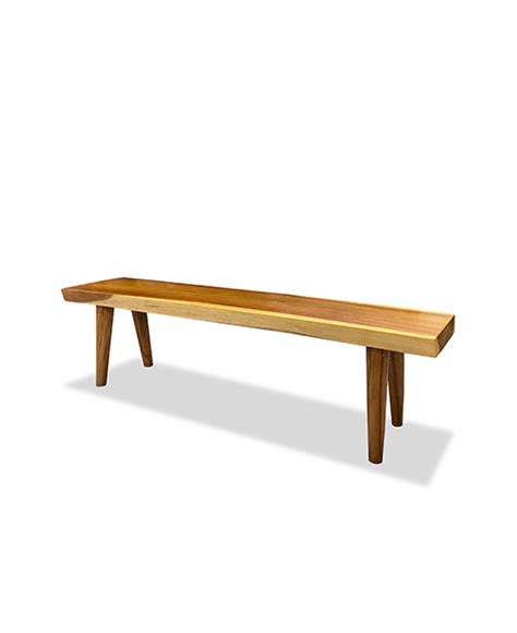 Aahana Suar Wood Dining Bench | Shop Furniture Online in Singapore