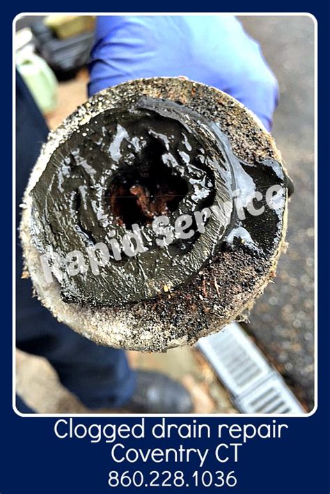 Clogged Drain Repair in Coventry CT | Plumbers Connecticut | Rapid ...