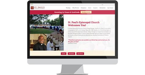 St Pauls Episcopal Church Launches New Website