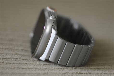 Nomad's titanium band and the Apple Watch Ultra are a perfect match