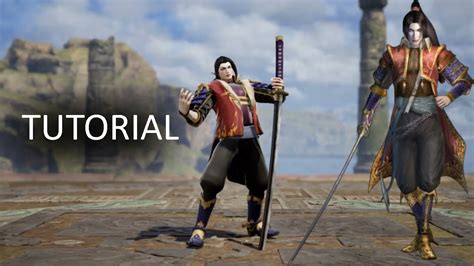 Soul Calibur 6 Kojiro Sasaki Samurai Warriors CAS Tutorial YouTube