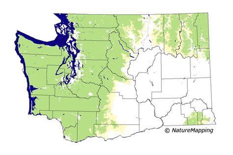 Distribution Map Montane Shrew Sorex Monticolus