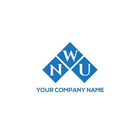 NWU letter logo design on white background. NWU creative initials letter logo concept. NWU ...