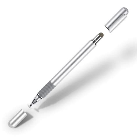 Стилус универсальный Goojodoq 2 в 1 Capacitive Metal Ball Silver – фото ...