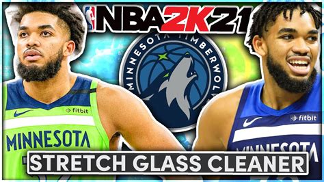 Karl Anthony Towns Build K Next Gen Rare Strech Glass Cleaner