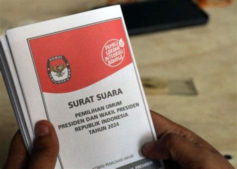 Antisipasi Surat Suara Sudah Tercoblos Pemilih Diimbau Cek Dahulu