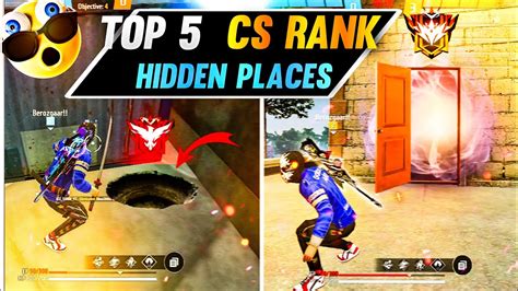 Best Hidden Places In Clash Squad In Free Fire 🔥 Cs Rank Push Tips And