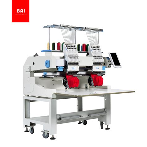 BAI High Speed 400 500mm 2 Heads 12 Needle Computerized Embroidery