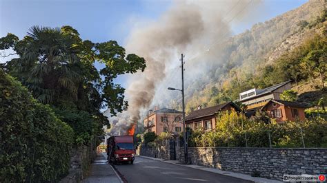 Incendio Di Veicolo Pesante Tegna Incendio Di Veicolo Pesante Tegna