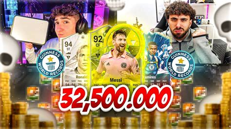 EAFC 24 BIG RIP 32 5 MIO COINS SBB Vs CENK WELTREKORD SQUAD