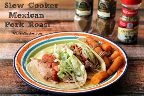 Slow Cooker Mexican Pork Roast - Eat Move Make