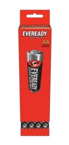 Pilas Eveready Aa Super Heavy Duty Carbon Zinc R6 Caja 60u MercadoLibre