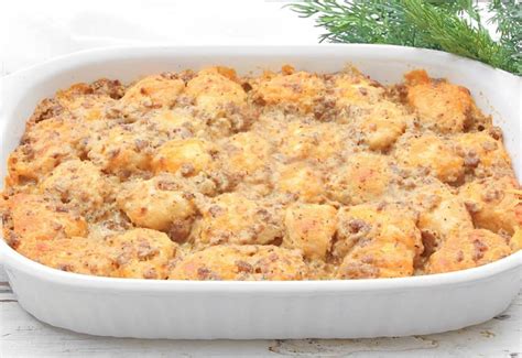 Biscuits and Gravy Casserole - This Wife Cooks™