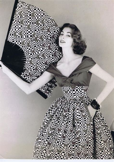 Suzy Parker Wearing A Dress By Horrockses 1950s Photo By Henry