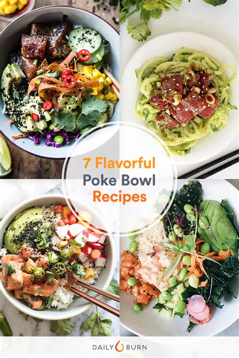 7 Quick and Delicious Homemade Poke Bowl Recipes | Life by Daily Burn