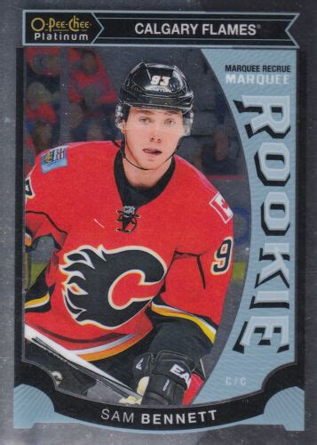 15 16 O PEE CHEE OPC PLATINUM ROOKIE RC M10 SAM BENNETT FLAMES 20785