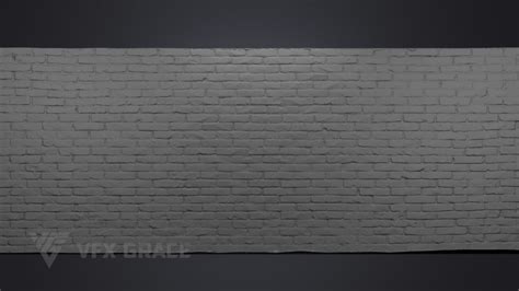 Brick wall 001 | Wall Model | VFX Grace