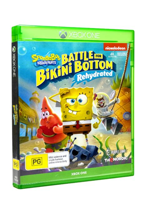 Spongebob Squarepants Battle For Bikini Bottom Rehydrated Xbox One Appleby Games