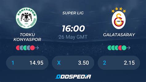 Torku Konyaspor Vs Galatasaray Predictions Odds Live Score Stats