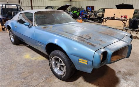 1972 Pontiac Firebird Barn Finds