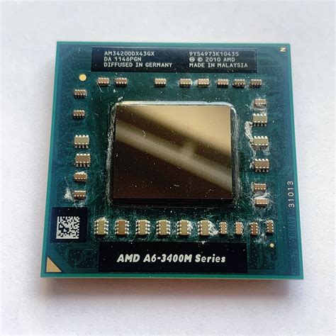 Процессор для ноутбука AMD A6-3420M AM3420DDX43GX с разборки - Fixcenter