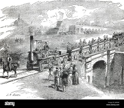 Opening Of The Stockton To Darlington Railway Line 27 September 1825