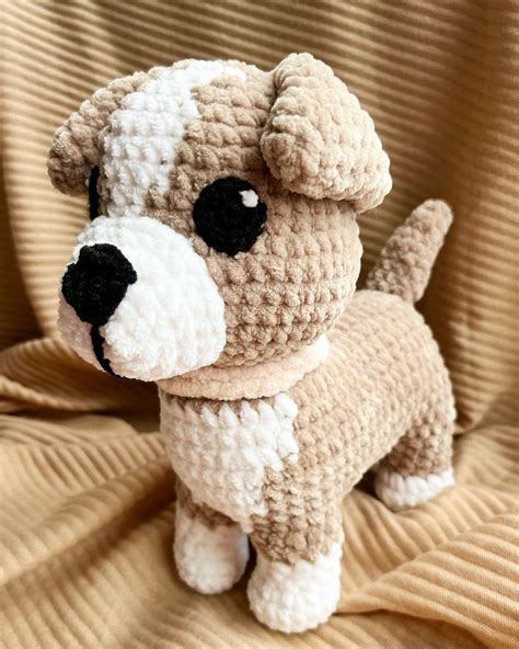 Plush dog free pattern – Artofit