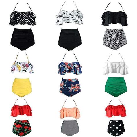 High Waisted Bikini Plus Size Tjstore Co