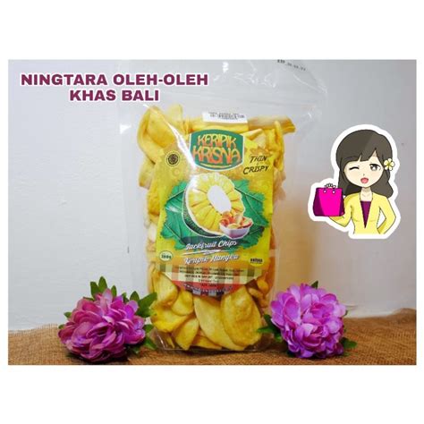 Jual Keripik Krisna Rasa Nangka Asli Khas Bali Shopee Indonesia