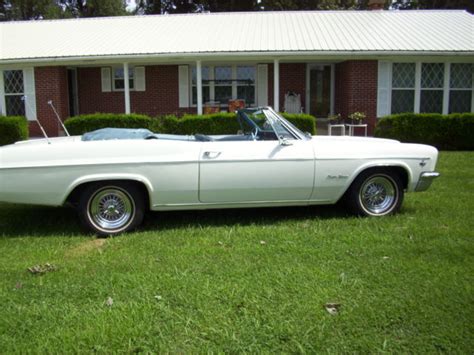 66 Chevy Impala Ss Convertible Classic Chevrolet Impala 1966 For Sale