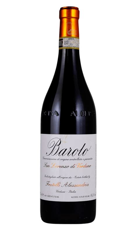 Buy Fratelli Alessandria Barolo San Lorenzo Di Verduno 2015 Vinvm