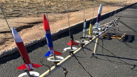 Award Winning Rocketry Club Demonstrates High Flying