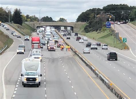 Two Vehicle Crash Snarls Highway 400 Southbound Near Barrie Bradford News