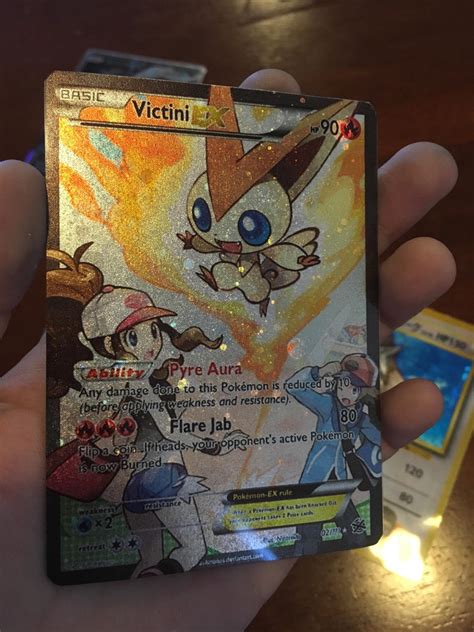 Victini EX Full Art Print By KryptixDesigns On DeviantArt