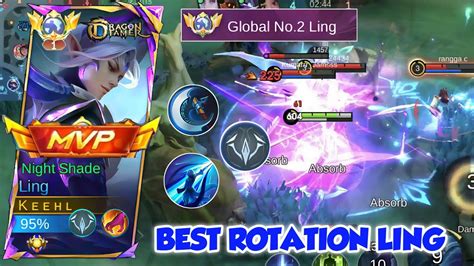 Ling Fasthand Best Rotation And Kda Top Global Ling Solo Rank