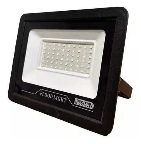 Reflector Led Watts Ultradelgado Exterior Alta Potencia Meses Sin