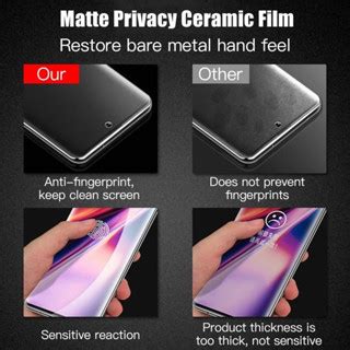 Matte Anti Spy Hydroge Film Screen Protector For Huawei Nova Y72 Y71